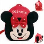Zachte Minnie Mouse Knuffelrugzak Met Schoolfunctie De Knuffel