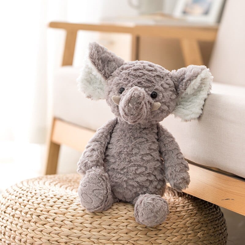 Zachte Olifantknuffel Met Fluwelen Oren De Knuffel