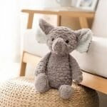 Zachte Olifantknuffel Met Fluwelen Oren De Knuffel