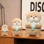 Zachte Otter Knuffel Met Blauwe Visje In Meerdere Maten De Knuffel
