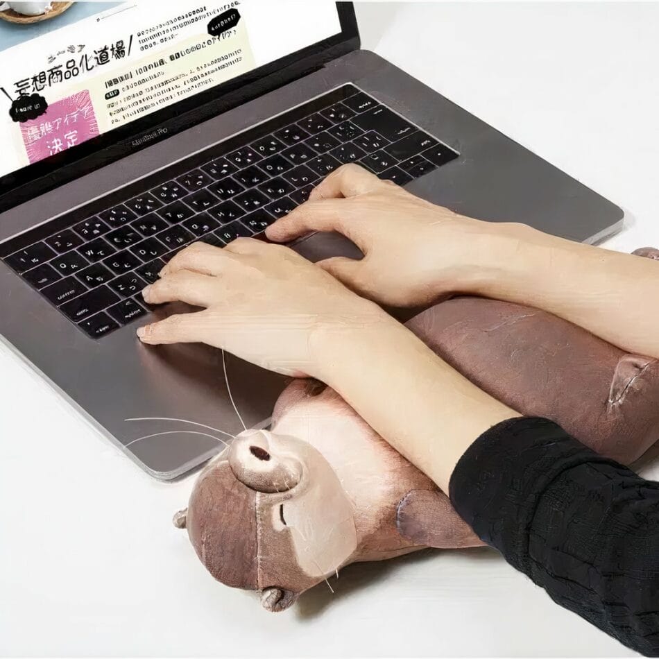 Zachte Otter Knuffel Pennenzak Multifunctioneel Etui Voor Potloden De Knuffel