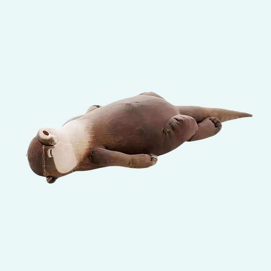 Zachte Otter Knuffel Pennenzak Multifunctioneel Etui Voor Potloden De Knuffel