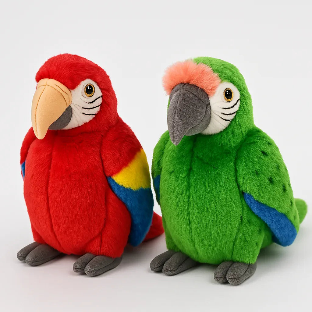 Zachte Papegaai Knuffel De Knuffel