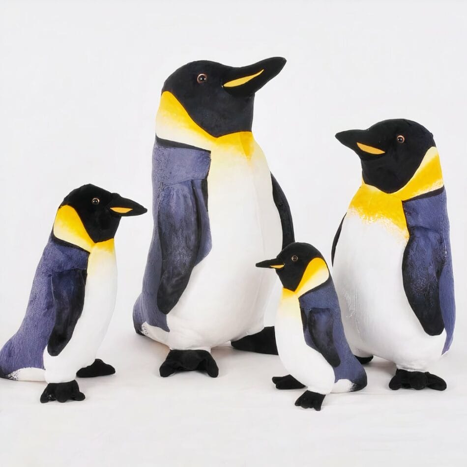 Zachte Pinguïn Knuffel Kawaii Speels Modern Ontwerp De Knuffel