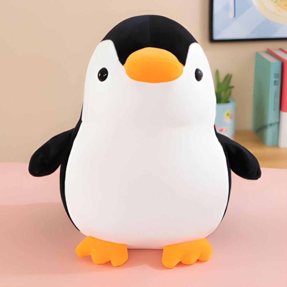 Zachte Pinguïn Knuffel Superschattig Ideaal Geschenk Voor Kinderen De Knuffel