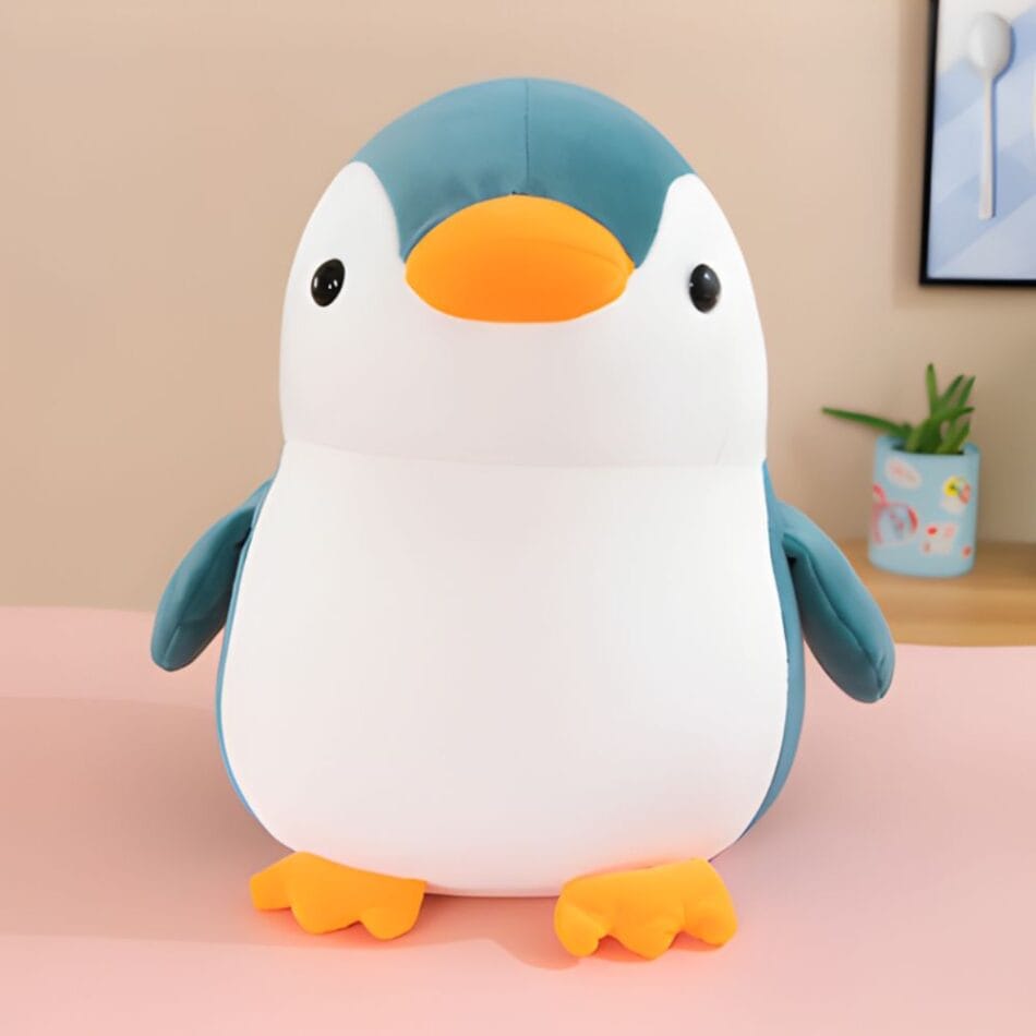 Zachte Pinguïn Knuffel Superschattig Ideaal Geschenk Voor Kinderen De Knuffel