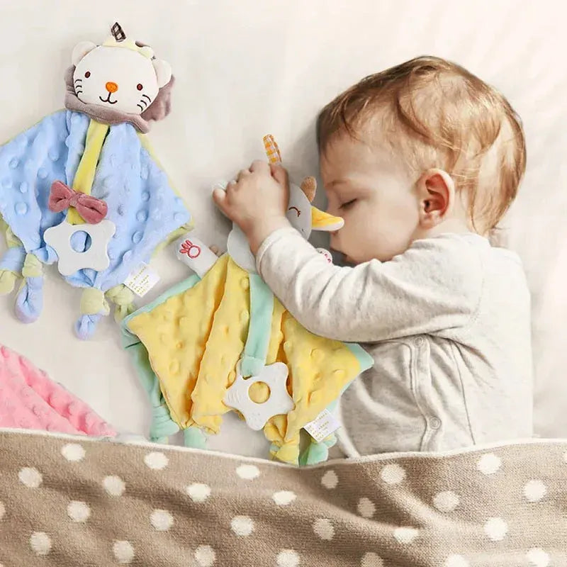 Zachte Pluche Baby Knuffeldoek De Knuffel F
