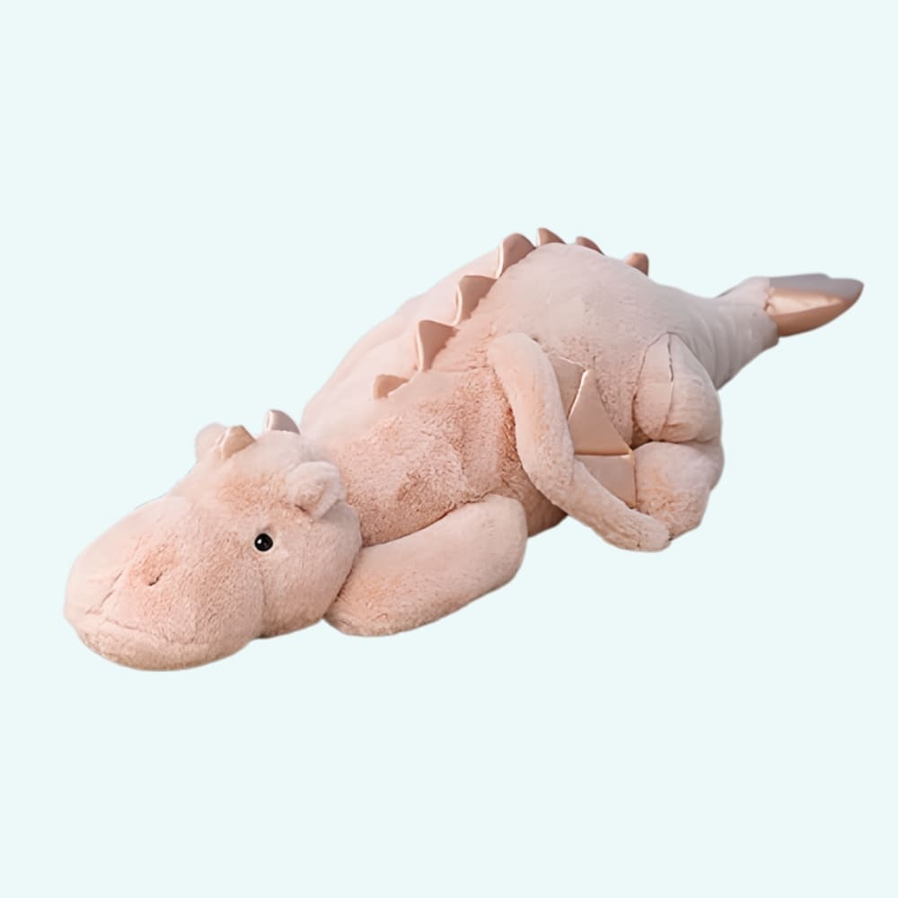 Zachte Pluche Draak Knuffel Voor Kinderen De Knuffel roze