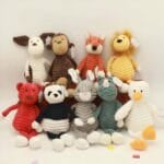 Zachte Pluche Knuffel Aap Met Rustgevende Vulling De Knuffel