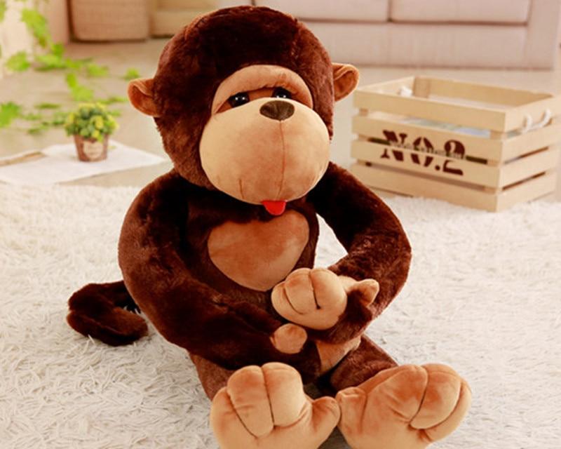 Zachte Pluche Knuffel Aap Speel En Slaapmaatje Voor Kinderen De Knuffel
