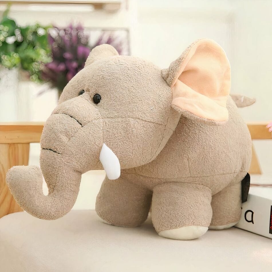 Zachte Pluche Olifant Knuffel Met Grote Oren Voor Kinderen De Knuffel