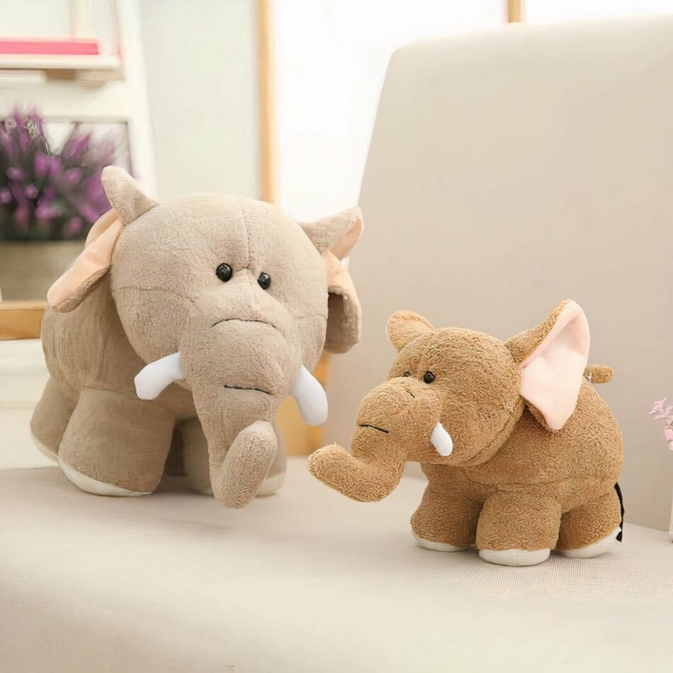 Zachte Pluche Olifant Knuffel Met Grote Oren Voor Kinderen De Knuffel