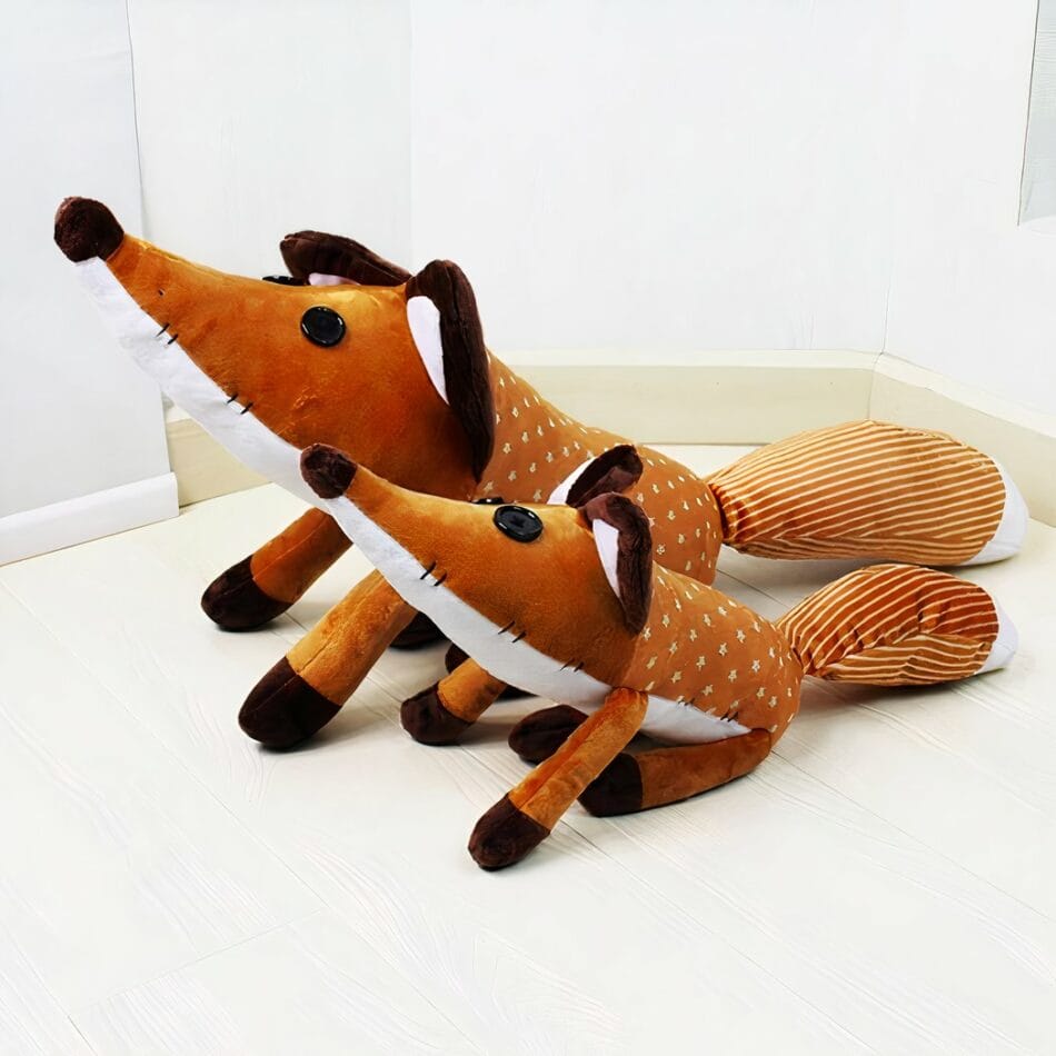 Zachte Pluche Vos Knuffel Geïnspireerd Door De Kleine Prins De Knuffel