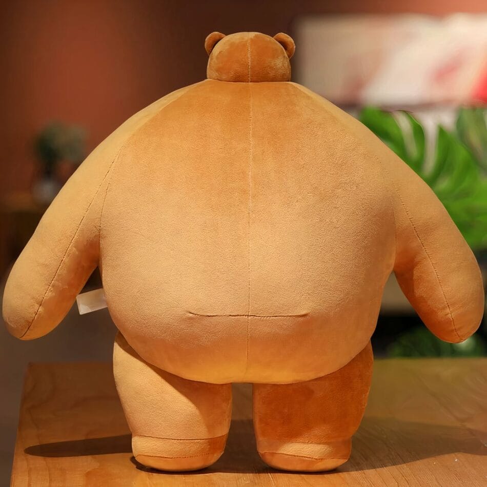 Zachte Pluchen Knuffelbeer Kussen voor Slaapkamer en Woonkamer De Knuffel