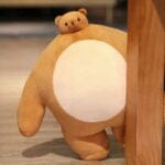 Zachte Pluchen Knuffelbeer Kussen voor Slaapkamer en Woonkamer De Knuffel