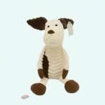Zachte Pluizige Knuffel Hond Realistisch Gezichtje Speels En Zacht De Knuffel