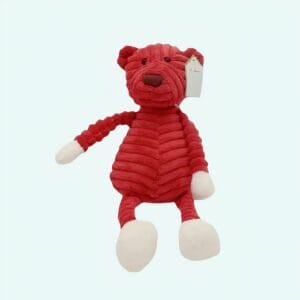 Zachte Pluizige Knuffel Hond Realistisch Gezichtje Speels En Zacht De Knuffel