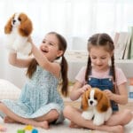 Zachte Realistische Cavalier King Charles Knuffel Hond De Knuffel