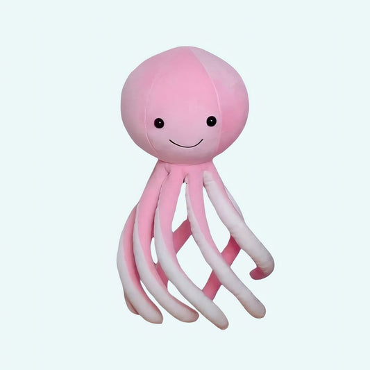 Zachte Roze Inktvis Knuffel Schattig En Duurzaam De Knuffel