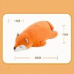 Zachte Vos Knuffel Met Realistische Vacht Decoratieve Slaapknuffel De Knuffel