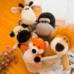 Zachte Vos Knuffel Voor Kinderen Speels Textiel De Knuffel