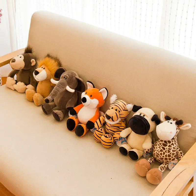 Zebra en Panda Knuffel 25 cm | Realistisch, 2 Modellen De Knuffel
