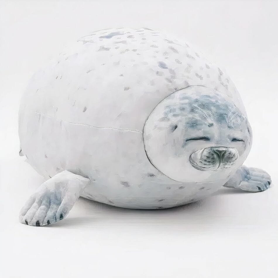 Zeehond Knuffel Kussen Zachte Vulling Voor Kinderen Schattig Vorm De Knuffel