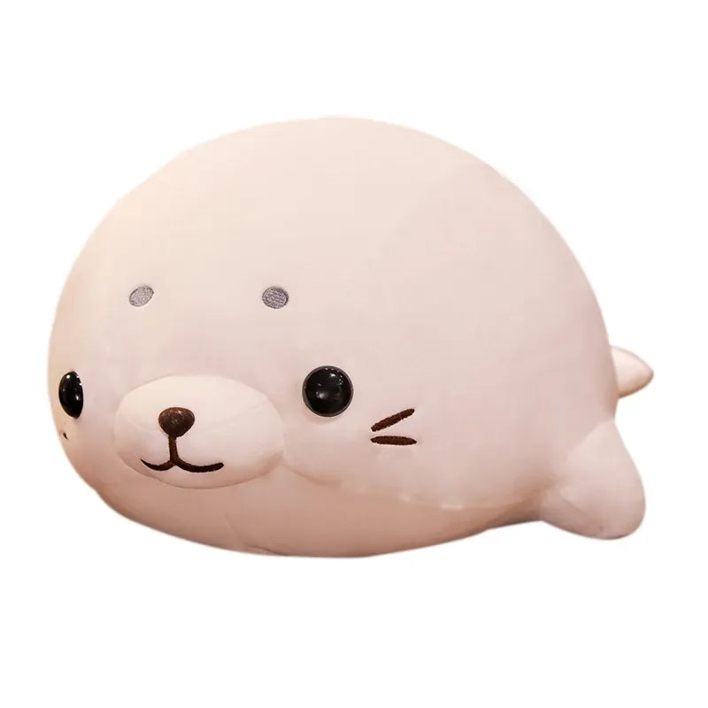 Zeeleeuw Knuffel 50 en 60 cm | Kawaii Pluche Zeehond Kussen De Knuffel 50 cm