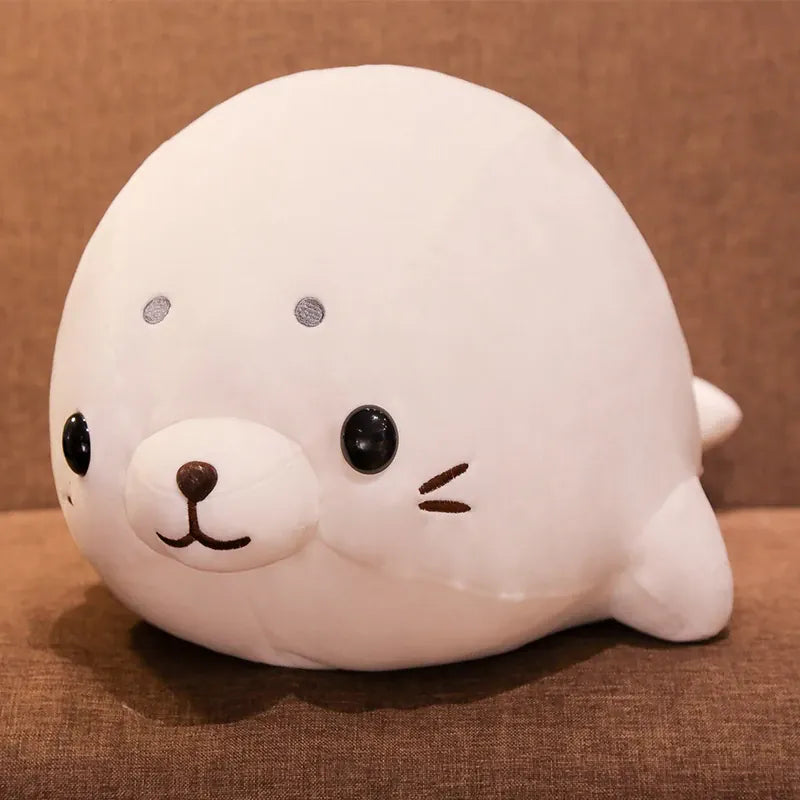 Zeeleeuw Knuffel 50 en 60 cm | Kawaii Pluche Zeehond Kussen De Knuffel