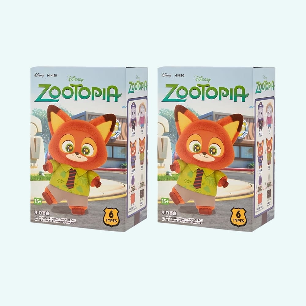 Zootopia Blind Box Knuffel Verzamelobject Disney De Knuffel set-van-2