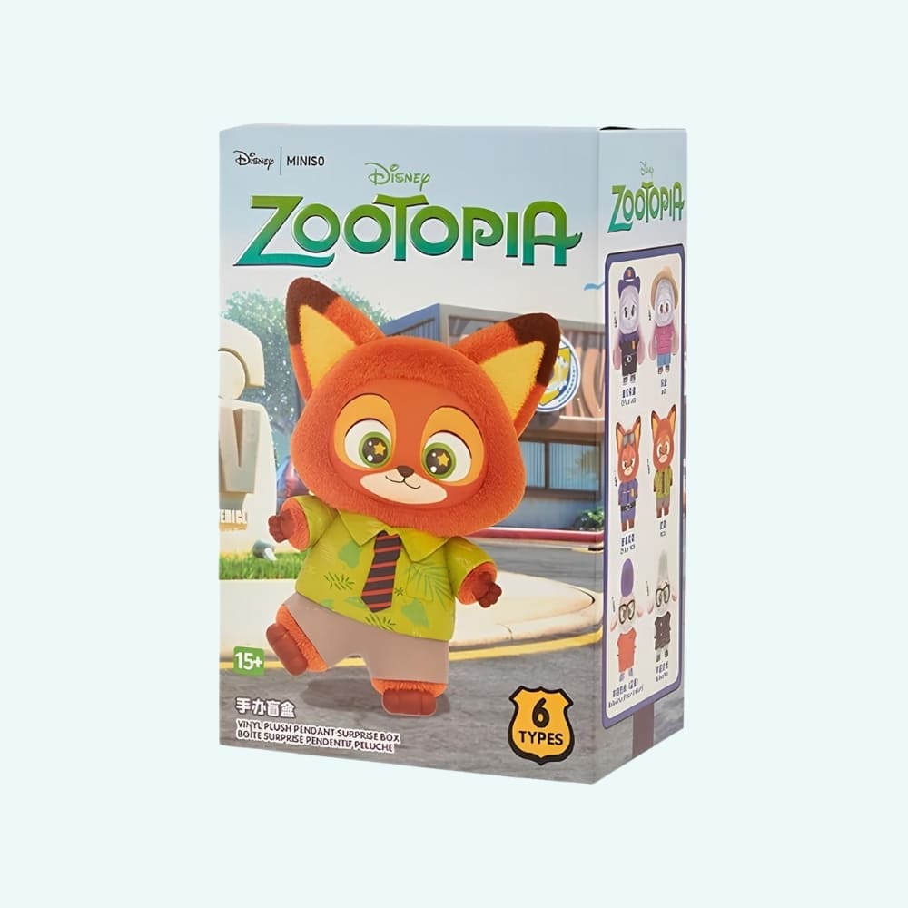 Zootopia Blind Box Knuffel Verzamelobject Disney De Knuffel set-van-1
