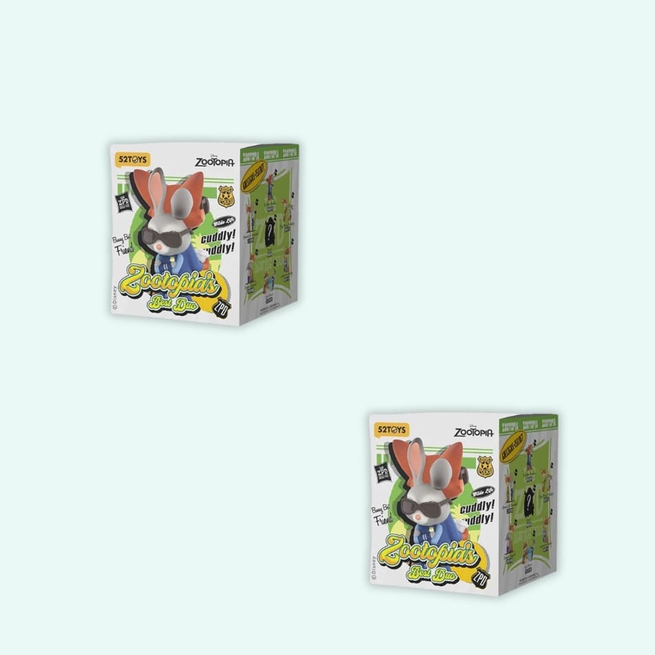 Zootopie Blind Box Best Duo Judy En Nick Collectors Edition De Knuffel set-van-2
