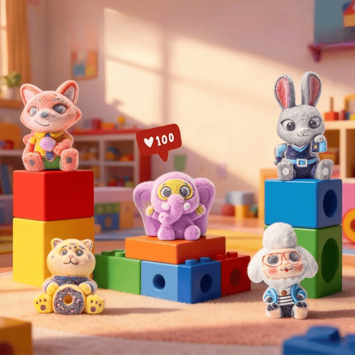 Zootopie Blind Box Met Mini Knuffels Verrassing De Knuffel