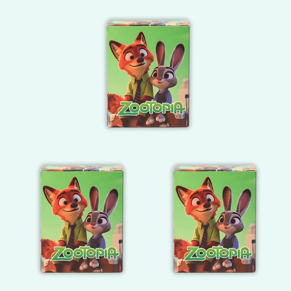Zootopie Blind Box Met Mini Knuffels Verrassing De Knuffel set-van-3