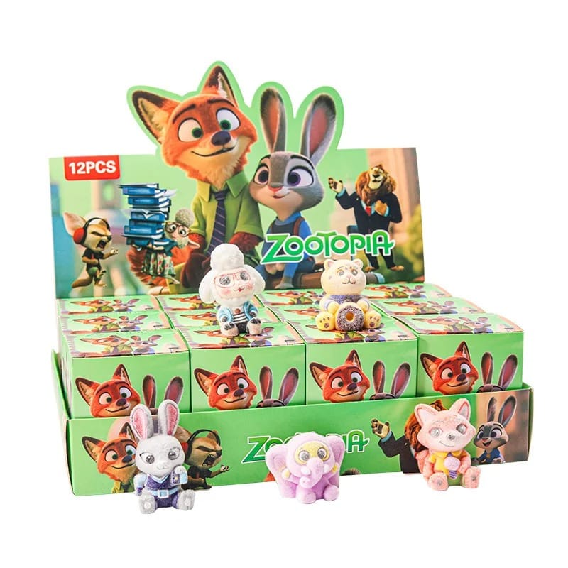 Zootopie Blind Box Met Mini Knuffels Verrassing De Knuffel