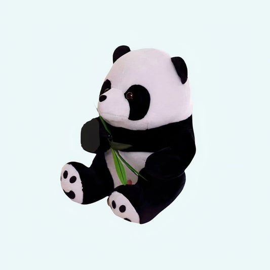 Zwart Wit Pluche Panda Knuffel Schattigste Metgezel Uit China De Knuffel