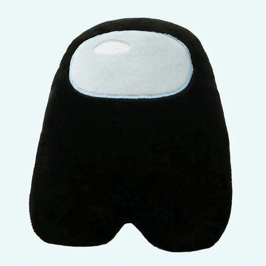 Zwarte Among Us Knuffel Impostor Vorm Zachte Pluche Voor Fans De Knuffel 10cm