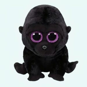 Zwarte Knuffel Gorilla Zacht Pluche Voor Kinderen De Knuffel