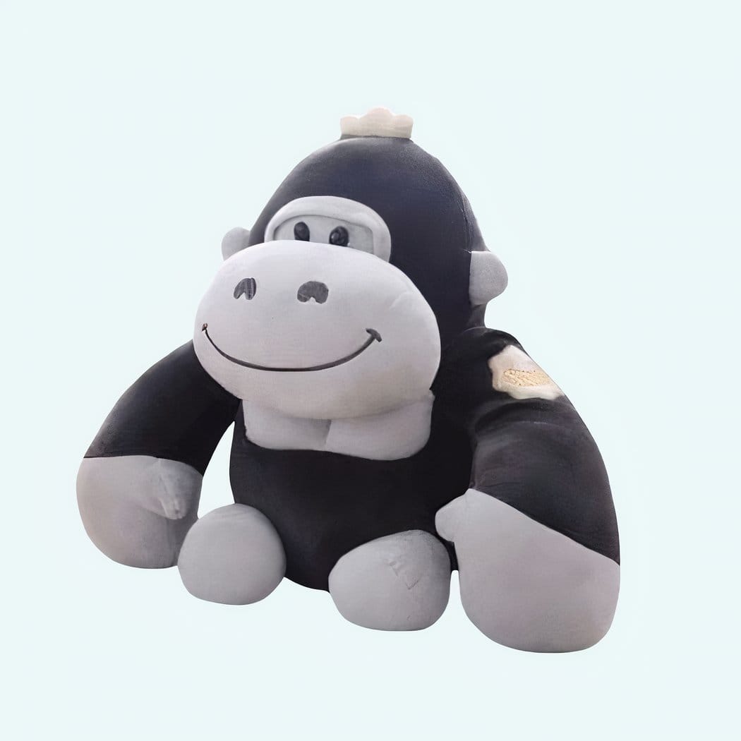 Zwarte Knuffel Gorilla Zacht Pluche Voor Kinderen De Knuffel 28cm