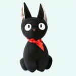 Zwarte Knuffel Kat Jiji Inspiratie Miyazaki 9 cm en 12 cm De Knuffel