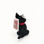 Zwarte Knuffel Kat Jiji Inspiratie Miyazaki 9 cm en 12 cm De Knuffel