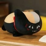 Zwarte Pluche Knuffelkat Nyanko Sensei voor Slaap en Troost De Knuffel